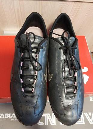 Качественные стильные кожаные брендовые кроссовки locker nike оригинал3 фото