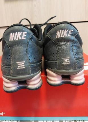 Качественные стильные кожаные брендовые кроссовки locker nike оригинал10 фото
