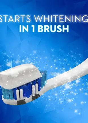 Відбілююча зубна паста crest 3d white advanced luminous mint, 104 г, сша4 фото