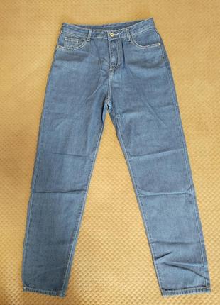 Женские прямые джинсы с высокой талией shein