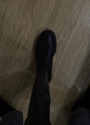 Ботфорди ботинки кожаные 100% натуральная кожа4 фото