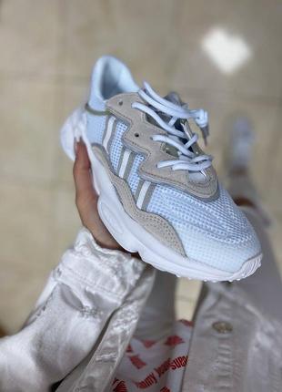 Adidas ozweego white 3