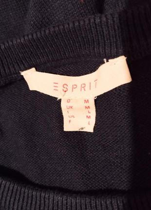 Esprit хлопковый свитер с вышивкой м/л.5 фото