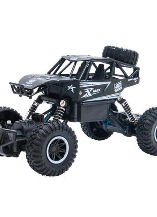 Автомобіль off-road crawler з р/к - rock sport (чорний, акум. 3,6v, метал. корпус, 1:20)