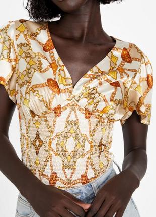 Женская укороченная блуза guess4 фото