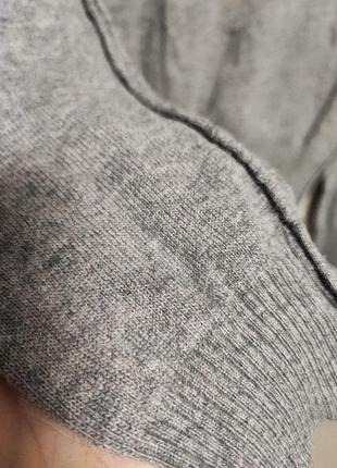 Классный мужской пуловер шерсть кашемир классическая теплая кофта базовый свитер5 фото