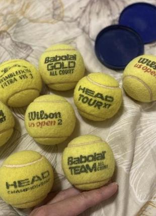 Теннисные мячи head wilson babolat2 фото