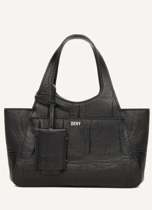 Сумка кожаная dkny the croco mini effortless tote kzd13c83 оригинал4 фото