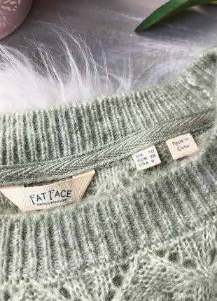 Красивий в’язаний светер з шерстю альпаки6 фото