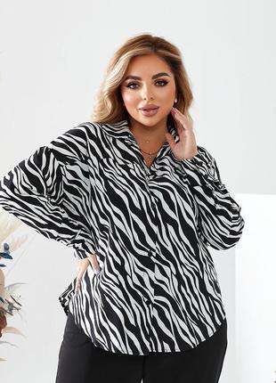 Блузка рубашка рукав летучая мышь 50-60 р-р8 фото