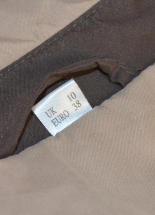 Брендовая коричневая куртка с капюшоном и карманами синтепон этикетка4 фото
