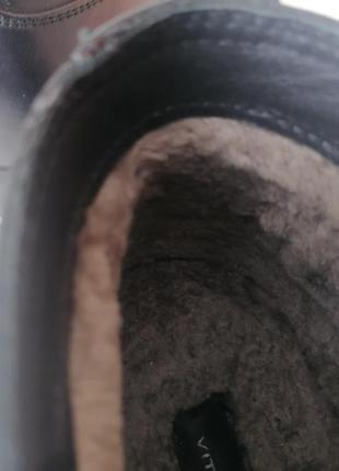 Класичні зимові чоловічі чоботи черевики на утеплювачі, 41-42 р, 28,5 см