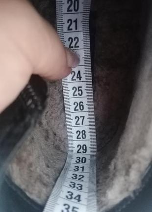 Класичні зимові чоловічі чоботи черевики на утеплювачі, 41-42 р, 28,5 см