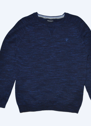 Темно-синий (navy) свитер джемпер next для мальчика 7 лет1 фото