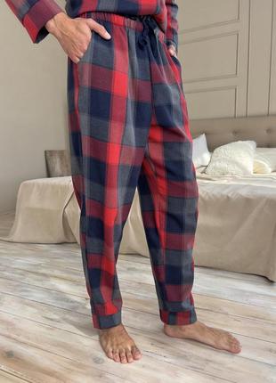 Теплая мужская пижама, домашняя одежда6 фото