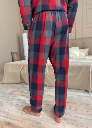 Теплая мужская пижама, домашняя одежда8 фото