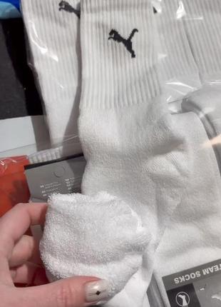 Шкарпетки пума на махрі | носки puma високі, теплі2 фото