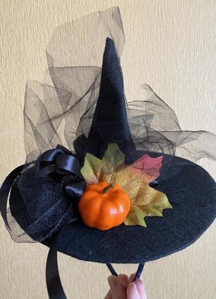 Шляпка обруч на хеллоуин