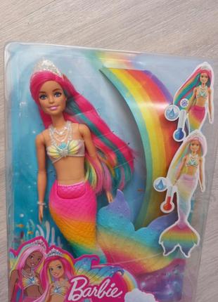 Лялька барбі русалка з дрімтопії змінює колір barbie dreamtopia rainbow magic mermaid2 фото