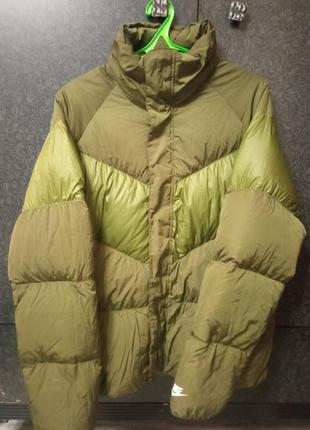 Nike men's sportswear date fill jacket olive green