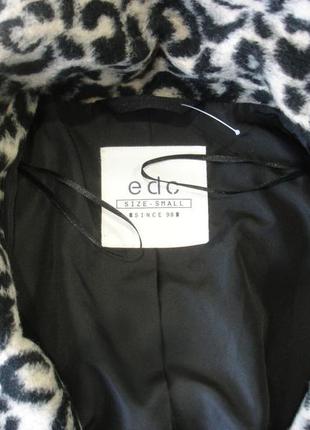 Шерстяное пальто с карманами" edc " германия8 фото
