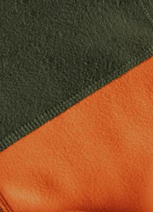 Шапка флисовая военная тактический универсальный головной убор для военных всу m олива/оранжевый ku-225 фото