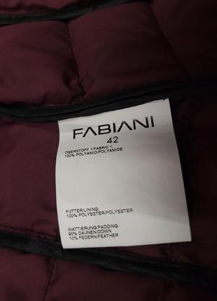 Пухова женская жилетка fabiani5 фото