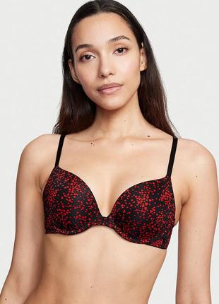 Комплект victoria's secret бюстгальтер 34c 36c push up + трусики бикини бесшовные виктория сикрет5 фото