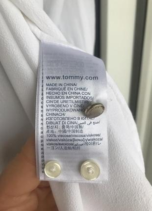 Классическая блузка рубашка Tommy hilfiger6 фото