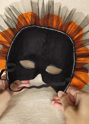 Карнавальна маска на «santa muerte»5 фото