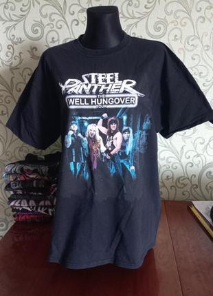 Steel panther футболка. метал мерч.