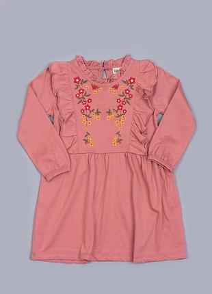 Платье с длинным рукавом