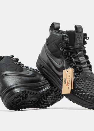 Чоловічі зимові кросівки nike lunar force 1 duckboot хутро