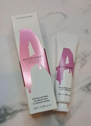 Ночная маска для губ aceology overnight lip mask