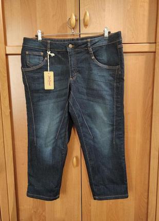 Укороченные джинсы john baner bonprix - 50/52 разм. 44 евро4 фото