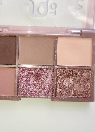 Lamel make up to go eyeshadow palette 401 new nude3 фото