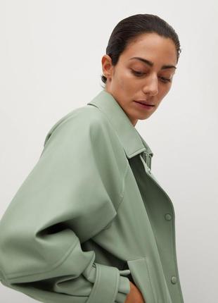 Куртка из эко кожи mango,крутное качество5 фото