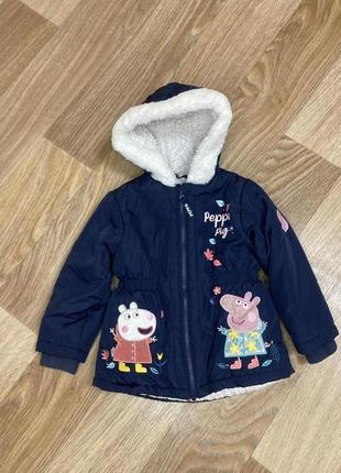 Теплая детская куртка