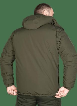 Куртка тактическая военная армейский теплый верх для военных всу m олива ku-224 фото