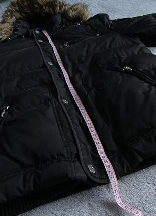 Мужская куртка пуховик зимняя стеганая зимняя куртка с капюшоном с карманами верхней одежды10 фото