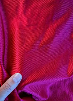 Ночнушка платье бордовое длинное макси винтажное для дома сна l9 фото