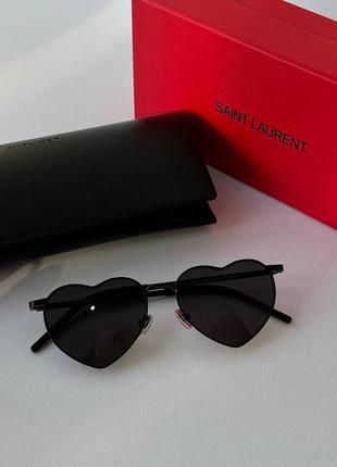 Очки yves saint laurent сердца3 фото