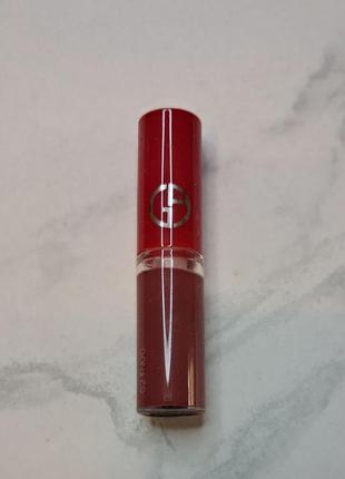 Жидкая матовая помада для губ armani lip maestro 1,5 ml в оттенке 5242 фото