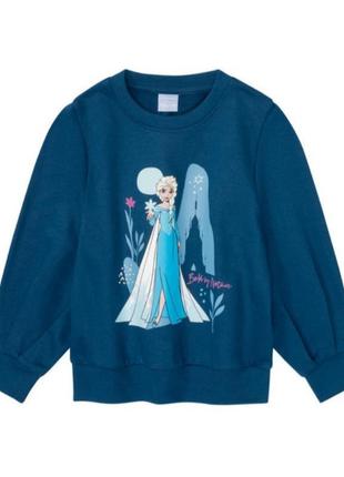 Свитшот свитер кофта на девочку frozen disney анна эльза