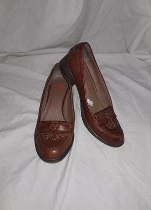 Лоферы кожаные footglove 36размер