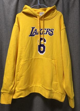 Кофта худи nike lakers lennon james 6 nba