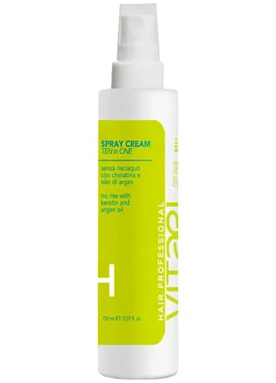 Vitael dry hair spray cream ten in one термозащита 10 в 11 фото