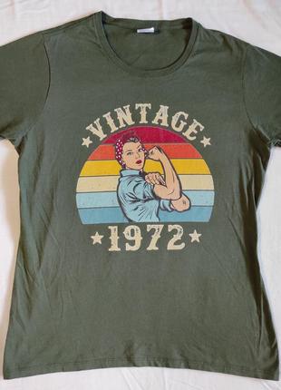 Огигинальная футболка vintage 1972 винтаж