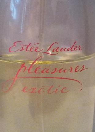 Estee lauder pleasures exotic 5 мл пробник пробник распив аромата 3