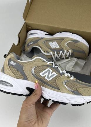 New balance mr530cj кроссовки бежевые 530 модель, оригинальные кроссовки new balанс женские